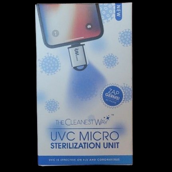 The Cleanest Way UVC MICRO Sterilization Unit for Apple Phones - Picture 1 of 3